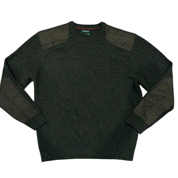 Orvis Wool Hunting sweater in Hunter green sz XL C30 - Picture 1 of 8